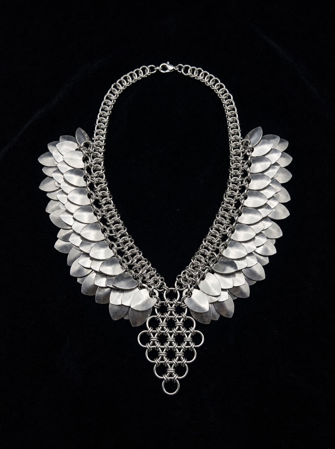 Black Velvet Necklace Photography